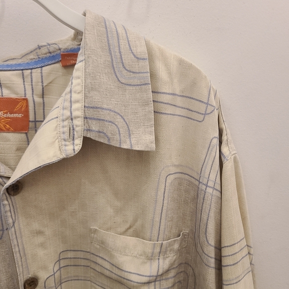 Tommy Bahama 100% Silk Shirt - Size XL - Picture 6 of 7